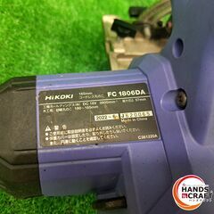 ✨HiKOKI　中古　FC1806DA　充電式マルノコ　165ｍｍ　18V　本体のみ✨うるま市田場✨の画像