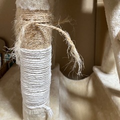 キャットタワー　スリム　使用感ありの画像