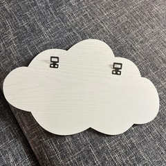 雲形の可愛い鏡の画像