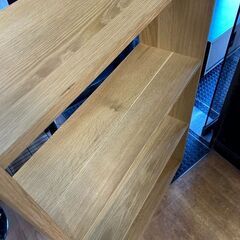 【リサイクルストアスターズ城西店】 【中古品】無印良品　スタッキングシェルフ　木製5段ラックの画像