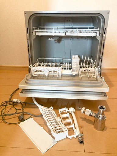 10/9までPanasonic 食洗機(分岐付き) 定価8万円2022年製 NP-TA4-W 食器洗い乾燥機 食洗機