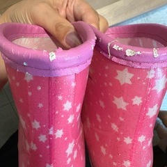 プリンセス　長靴18cmの画像