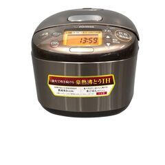25R388 ジ3 ZOJIRUSHI 象印 IH炊飯ジャー NP-GK05 2022年製 3合炊き 中古品の画像