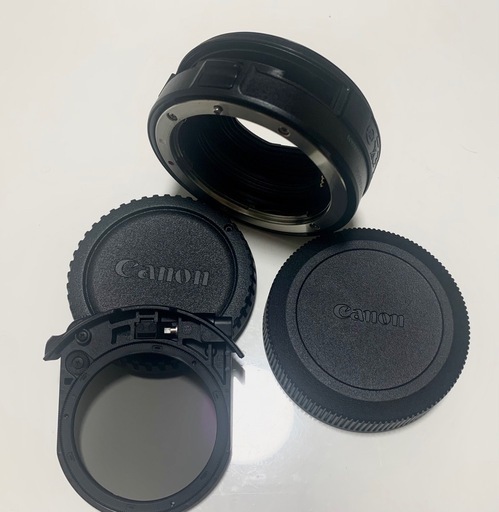 Canon EOS Rシリーズ対応のEFレンズ用マウントアダプター（ドロップインCPLフィルター付き）