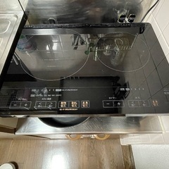 アイリスオーヤマ　IHコンロ　2口の画像
