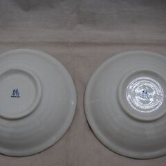 [1585] たち吉 市松小鉢 <対> 2個セット 約14cmの画像