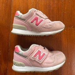 new balance 14cm 313 幼児靴　中敷なしの画像