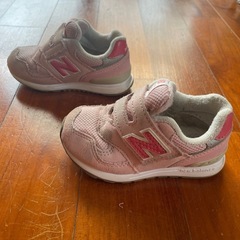 new balance 14cm 313 幼児靴　中敷なしの画像