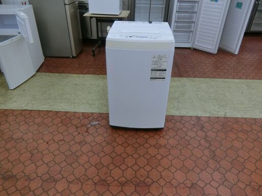 ID：608337　洗濯機　4.5K　東芝　2018年