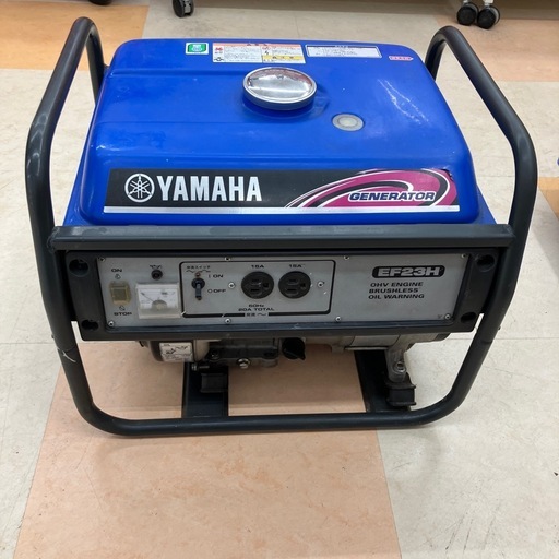 【中古】【店頭引取限定】YAMAHA ヤマハ スタンダード発電機 EF23H 22000円