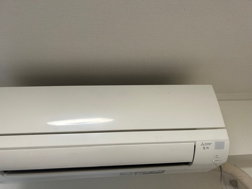 三菱電気　霧ヶ峰  6畳エアコン室外機付き