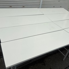 オフィス用家具 長机 横幅150cm x 奥行45cm x 高さ70cm 8台あります。の画像