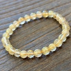 ゴールドルチル ルチルクォーツ ブレスレット 天然石 パワーストーン 金運　の画像