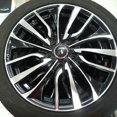 タイヤ付きホイール4本セット Weds LEONIS VT 5穴 114.3 IN47 TOYO NANOENERGY3PLUS 205/50R17 2024年 中古 苫小牧西店の画像