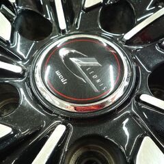タイヤ付きホイール4本セット Weds LEONIS VT 5穴 114.3 IN47 TOYO NANOENERGY3PLUS 205/50R17 2024年 中古 苫小牧西店の画像