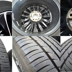 タイヤ付きホイール4本セット Weds LEONIS VT 5穴 114.3 IN47 TOYO NANOENERGY3PLUS 205/50R17 2024年 中古 苫小牧西店の画像