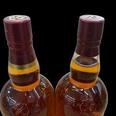 SG00001 現状品 Chivas Regal シーバスリーガル 12年　1000ml 40度 2点まとめ売り [1000027782643]の画像
