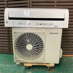 K06529 中古エアコン シャープ 2024年製 主に6畳用 冷房能力 2.2KW / 暖房能力 2.2KWの画像