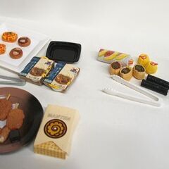 ミニチュア 計10種　メガハウス　デパチカグルメ＆リーメント 居酒屋ぷち呑み 欠品少なめ　☆ PayPay(ペイペイ)決済可能 ☆ 札幌市 豊平区 平岸 平岸店の画像