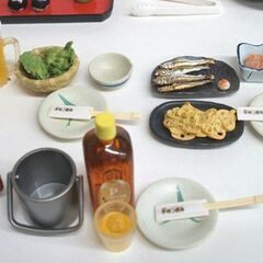 ミニチュア 計10種　メガハウス　デパチカグルメ＆リーメント 居酒屋ぷち呑み 欠品少なめ　☆ PayPay(ペイペイ)決済可能 ☆ 札幌市 豊平区 平岸 平岸店の画像