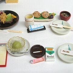 ミニチュア 計10種　メガハウス　デパチカグルメ＆リーメント 居酒屋ぷち呑み 欠品少なめ　☆ PayPay(ペイペイ)決済可能 ☆ 札幌市 豊平区 平岸 平岸店の画像