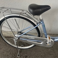 １０J7  アルミフレームのホームサイクル２６サイズ　オートライト付　 ★自転車専門店の中古車です★　【消費税込み・防犯登録６００円込みの画像