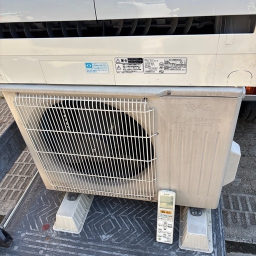 値引きしました　三菱お掃除エアコン6畳2016