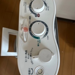 動くけど…首振りしない…電気ストーブの画像