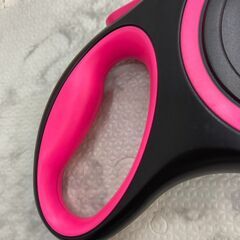  【未使用】犬用リード 伸縮 自動巻き取り 大型犬 中型犬 小型犬 店頭販売の画像