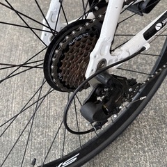 26インチ ロードバイク 自転車 160センチ FELT  購入価格6万 本格的 ワンタッチでタイヤ外せるの画像