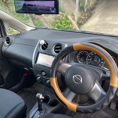 値引き可　H25 ノートX-DIGS 車検一年　ミラー型ドラレコの画像