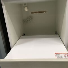 ★リユースのサカイ横浜南店★YM1496 NITORI レンジ台 ホワイト W91×D50×H101 クリーニング済みの画像