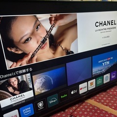 本日、引き取りが可能な方〜55型をお安お譲り致します！LG 55型　4Kスマート液晶テレビ　55UM7500PJA 2019年製　美品の画像