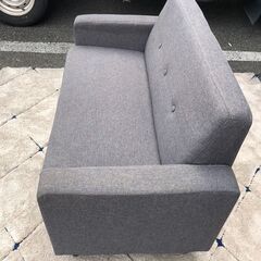 2人掛けソファー コンパクト 肘付き💳自社配送時🌟代引き可💳※現金、クレジット、スマホ決済対応※の画像