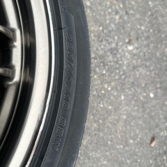 18インチ　アルミホイールセットの画像