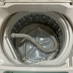 新生活始める方🌸状態良いです👍YAMADA2020年製4.5㎏YWM-T45G1白緑洗濯機の画像