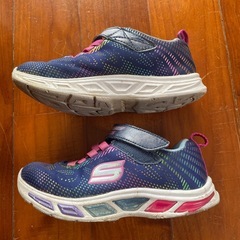 skechers スケッチャーズ 17cm 光る靴 　の画像