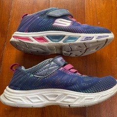 skechers スケッチャーズ 17cm 光る靴 　の画像