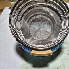 金属製ざるセットの画像