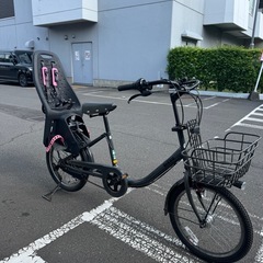 ブリヂストン　ビッケ　自転車　子供乗せの画像