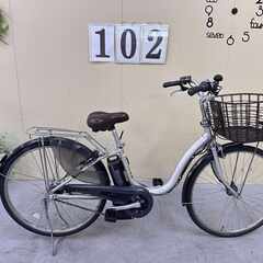 102整備済新基準良品　ヤマハ　パス　ナテゥラ電動アシスト自転車26インチ中古車の画像