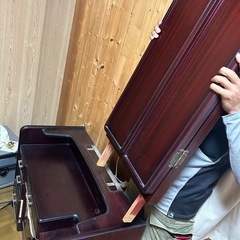 鏡台(椅子付き)の画像