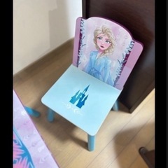 アナと雪の女王 机椅子セットの画像