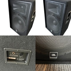 JBL JRX215フルレンジスピーカーJRX200 2台セット ジェイビーエルの画像