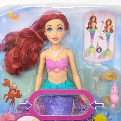 未使用品 ディズニープリンセス アリエル およがせてあそべる！マーメイド リトル・マーメイド HPD43の画像