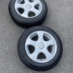 スパイクタイヤ！185/65R15 アルミセット②本！の画像