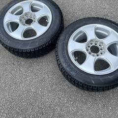 スパイクタイヤ！185/65R15 アルミセット②本！の画像