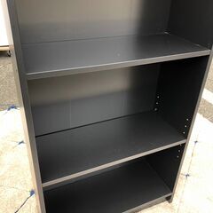 本棚 収納棚 可動式棚 イケア ブラック色💳自社配送時🌟代引き可💳※現金、クレジット、スマホ決済対応※の画像