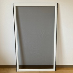 引違い網戸　ホワイトの画像