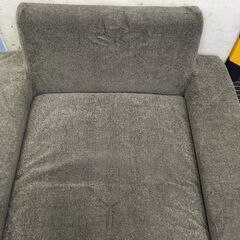 ★リユースのサカイ横浜南店★YM1498 Re.CENO 一人掛けソファ ブラウン W95×D92×H69 クリーニング済みの画像